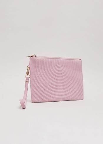 Phase Eight Stitch Detail Bags Pink Australia | VF0748261